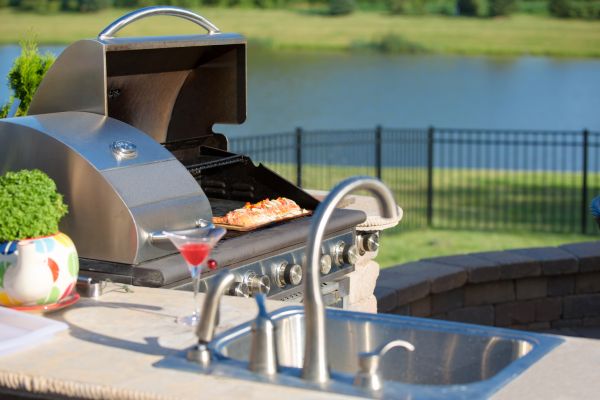 Outdoor Kitchen Plumbing in Redwood City